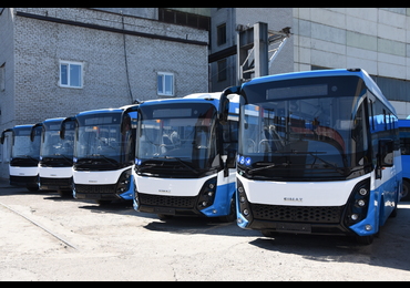 В Ульяновске в ближайшее время будут курсировать 10 новых автобусов, выполненных в одной стилистике с «Львятами».